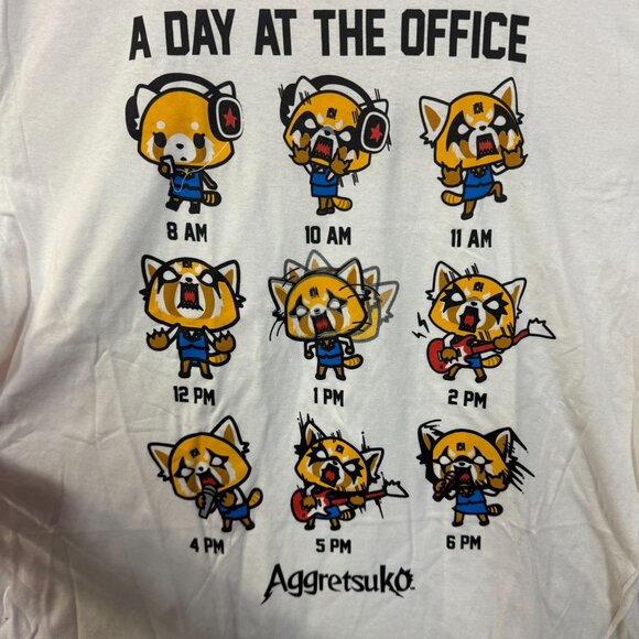 Agretsuko Different Emotions T-shirt size 2xl - Picture 2 of 4